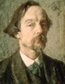 Self Portrait 1910 - Sergei Vasilievich Malyutin