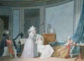 Meeting in a Salon 1790 - Jean-Baptiste Mallet