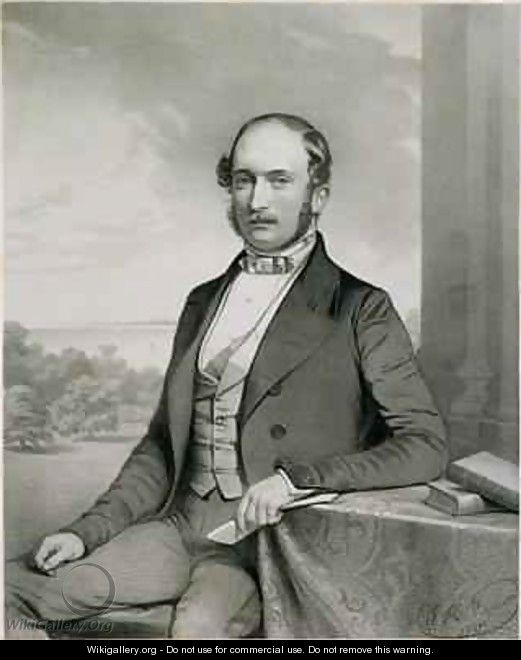 Prince Albert 1819-61 from Portraits of Honorary Members of the Ipswich Museum - Thomas Herbert Maguire