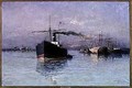 The Great Dock of Dunkirk 1890 - Emile Maillard