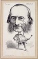 Portrait of Jacques Offenbach - Hippolyte Mailly