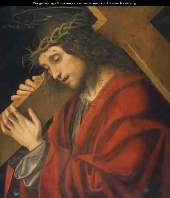 Christ Bearing the Cross - Gian Francesco de Maineri