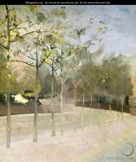 Chelsea Embankment Plane Trees 1908 - Paul Fordyce Maitland