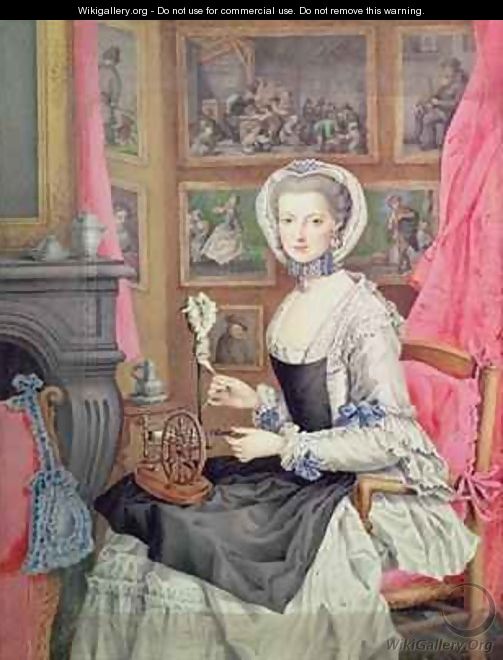 Self Portrait 1776 - Archduchess of Austria Maria Christine