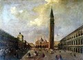 St Marks Square with the Campanile - Michele Marieschi