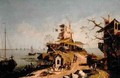 A Capriccio of the Venetian Lagoon - Michele Marieschi