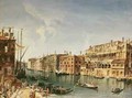 Venice Grand Canal and the Fondaco dei Turchi - Michele Marieschi