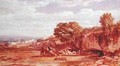 The Caravan at Rest - Prosper-Georges-Antoine Marilhat