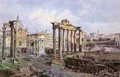The Forum Rome 1878 - Vincenzo Marchi