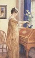 Watering Daffodils - William Henry Margetson