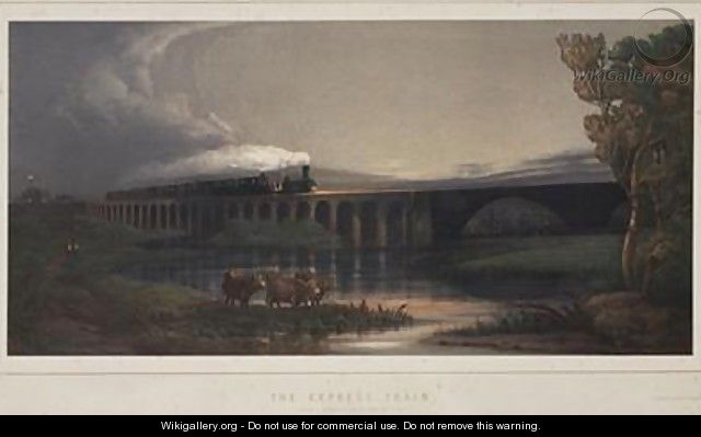 The Express Train 1850 - Henry Maplestone