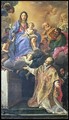 The Virgin Mary appearing to St Philip Neri - Carlo Maratta or Maratti
