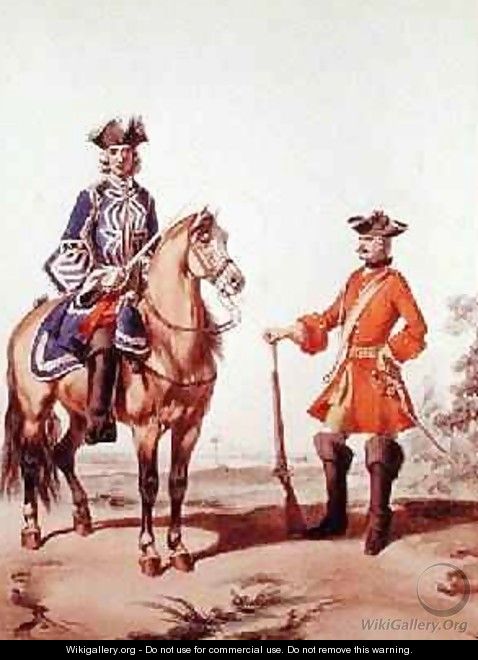 Provost Marshal of the Constabulary and a Member of the Military Police in 1724 - (after) Marbot, Alfred de