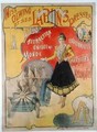 Poster advertising the show Miss Olwing and her Rabbits - Marc