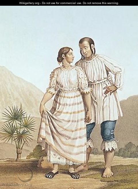 Mexican Indian Costume - (after) Marchais, Pierre Antoine