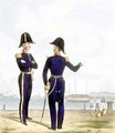 Masters plate 10 from Costume of the Royal Navy and Marines - L. and Eschauzier, St. Mansion
