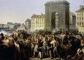 Battle at the Porte Saint-Denis - Hippolyte Lecomte