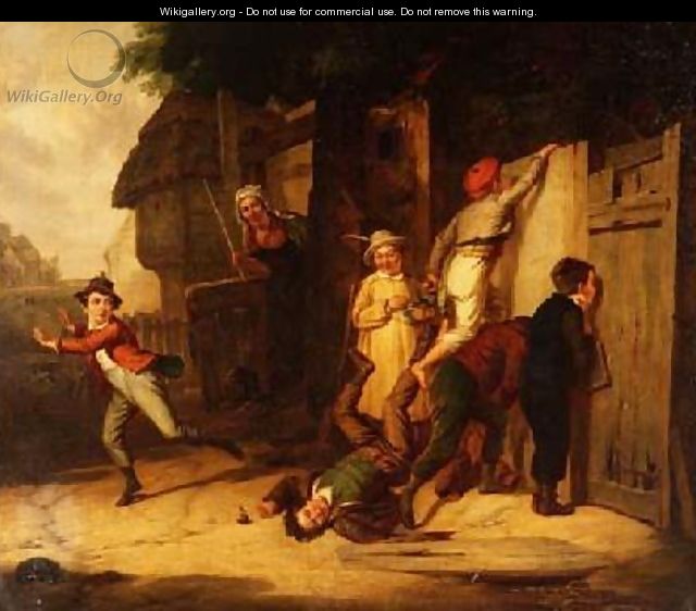 Robbing from the Orchard - H. Ledbrooke
