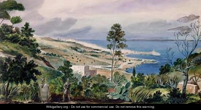 General View of Algiers - Theodore Leblanc