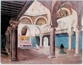 Interior of a Mosque Converted into a Bishops Palace Algiers - Theodore Leblanc