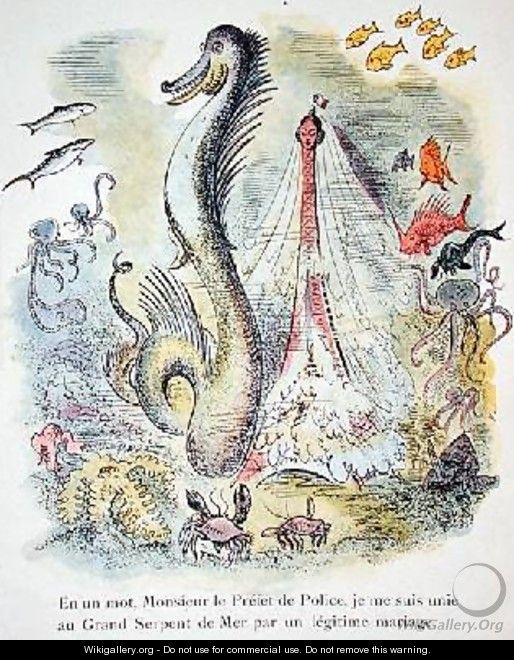 The Marriage of the Eiffel Tower to the Great Sea Serpent - V. Lecampion