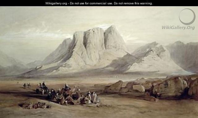 Mount Sinai 2 - Edward Lear