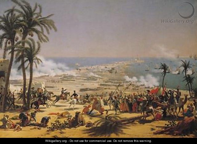 The Battle of Aboukir - Louis Lejeune