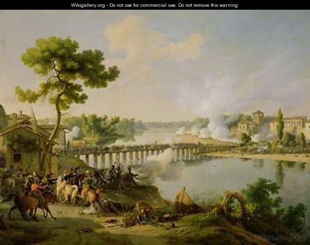General Bonaparte 1769-1821 Giving Orders at the Battle of Lodi - Louis Lejeune