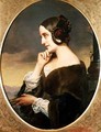 Portrait of the Countess Marie dAgoult 1805-76 - Henri (Karl Ernest Rudolf Heinrich Salem) Lehmann