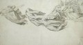 Sketch for Saint Catherine of Alexandria - Henri (Karl Ernest Rudolf Heinrich Salem) Lehmann