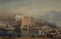 Sicilian Harbour Scene - William Leighton Leitch