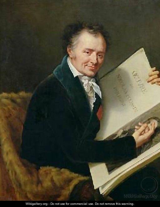 Portrait of Dominique Vivant 1747-1825 Baron Denon 2 - Robert-Jacques-Francois-Faust Lefevre