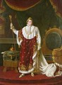 Portrait of Napoleon 1769-1821 in his Coronation Robes - Robert-Jacques-Francois-Faust Lefevre