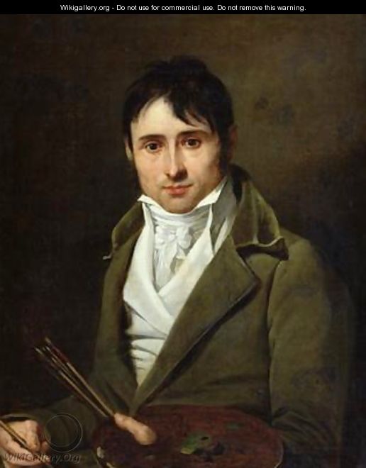 Portrait of Jean-Victor Bertin 1775-1842 - Robert-Jacques-Francois-Faust Lefevre