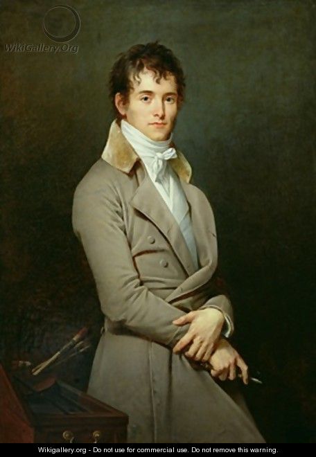 Portrait of Paulin-Guerin 1783-1855 - Robert-Jacques-Francois-Faust Lefevre