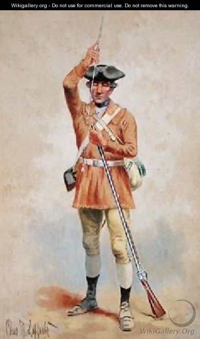 Uniforms of the American Revolution 1777 Private Field Dress from the 1st Georgia Continental Infantry - Charles MacKubin Lefferts