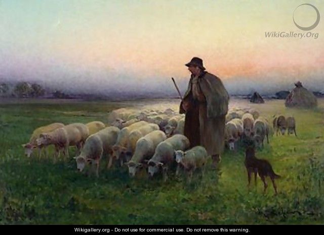 The Return to the Field - Charles Amable Lefebvre