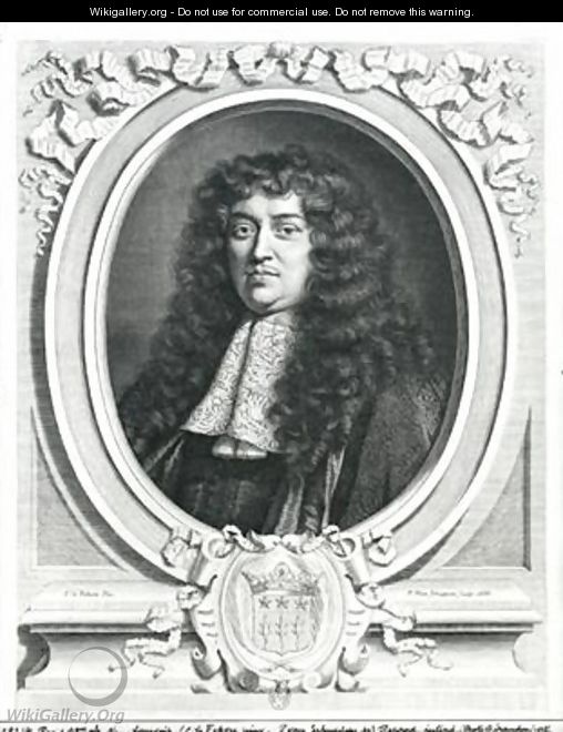 Francois-Michel Le Tellier 1643-1715 Marquis of Louvois - Claude Lefebvre
