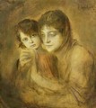 Mother and Child - Franz von Lenbach