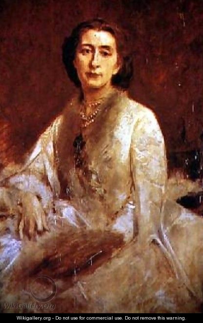 Cosima Wagner 1837-1930 - Franz von Lenbach