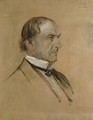 Portrait sketch of William Ewart Gladstone 1809-98 - Franz von Lenbach