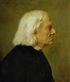 The Composer Franz Liszt - Franz von Lenbach