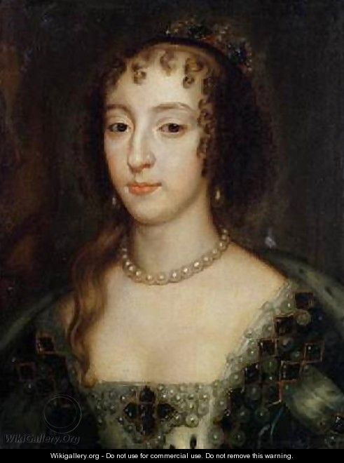 Queen Henriette Maria 1609-69 - Sir Peter Lely