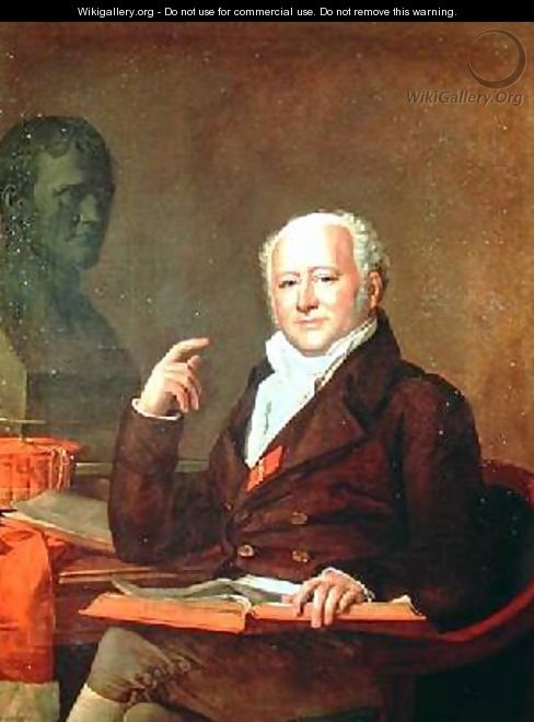 Portrait of Jean Nicolas Corvisart des Marets 1755-1821 - Anicet-Charles-Gabriel Lemonnier
