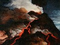 Vesuvius in eruption - Anicet-Charles-Gabriel Lemonnier