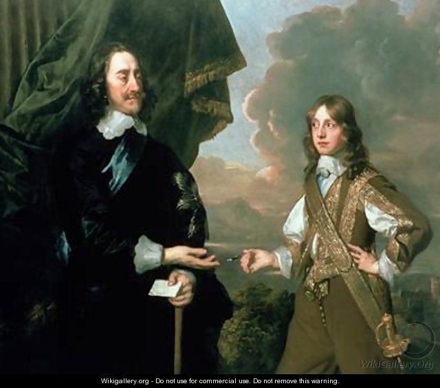 Charles I 1600-49 and James Duke of York 1633-1701 - Sir Peter Lely