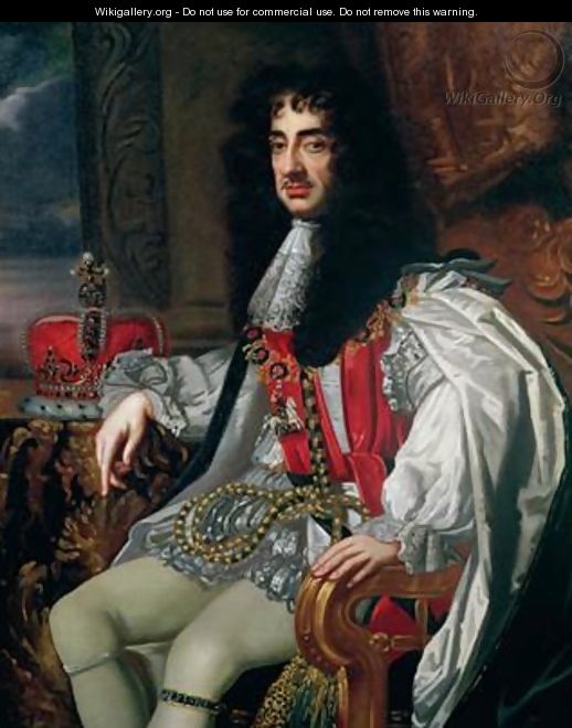 Portrait of King Charles II 1630-85 - Sir Peter Lely