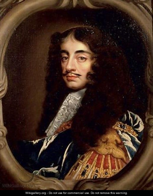 Portrait of Charles II 1630-85 - Sir Peter Lely