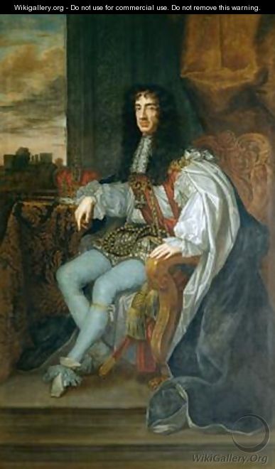 Portrait of King Charles II - Sir Peter Lely
