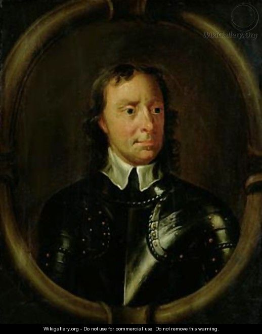 Portrait of Oliver Cromwell 1599-1658 2 - Sir Peter Lely